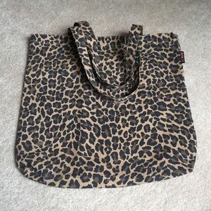 Leopard j. Crew tote